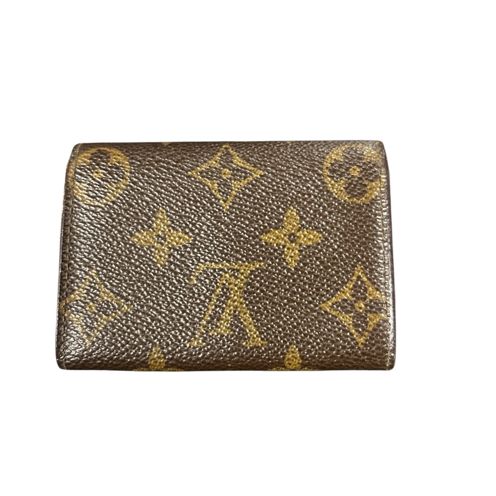 Louis Vuitton Brown Monogram card coin Wallet with callouts - Picture 2 of 10
